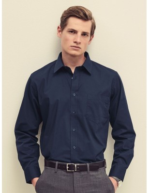 Poplin Shirt Long Sleeve 2