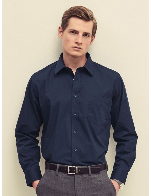 Poplin Shirt Long Sleeve