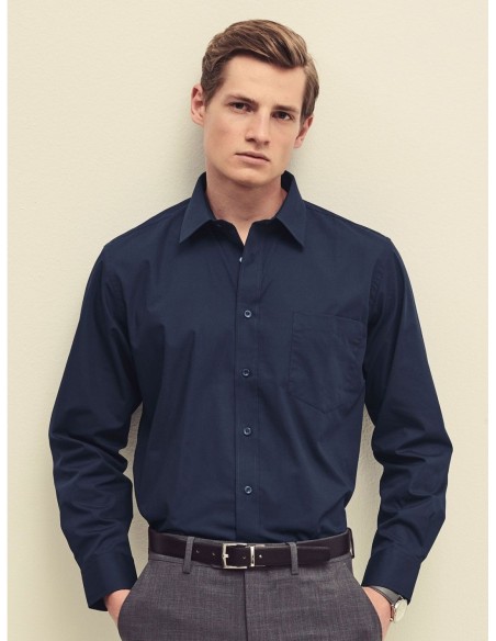 Poplin Shirt Long Sleeve