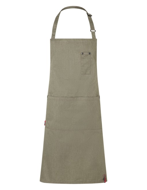 Grembiule con pettorina stile denim ROCK CHEF®-Stage2