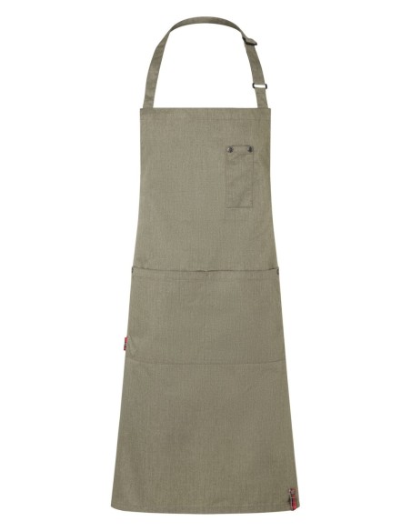 Grembiule con pettorina stile denim ROCK CHEF®-Stage2